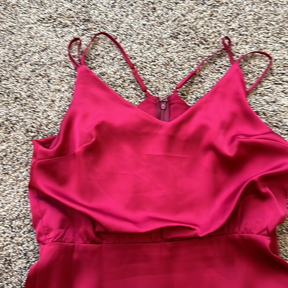 Lulus Pink Ruffle Dress - Picture 2 of 4